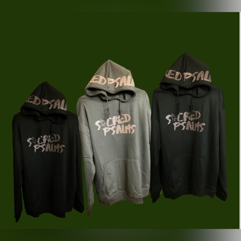 Bottle green Sacred hoodie